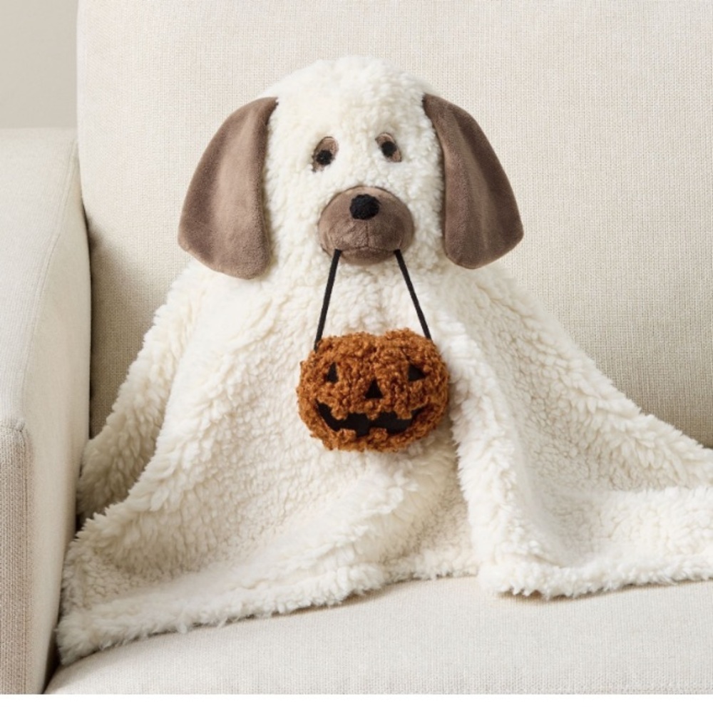 Doug the Dog Ghost Pillow